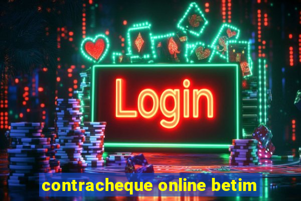 contracheque online betim